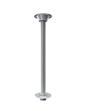 EZ Table Leg System Flush Mount Silver