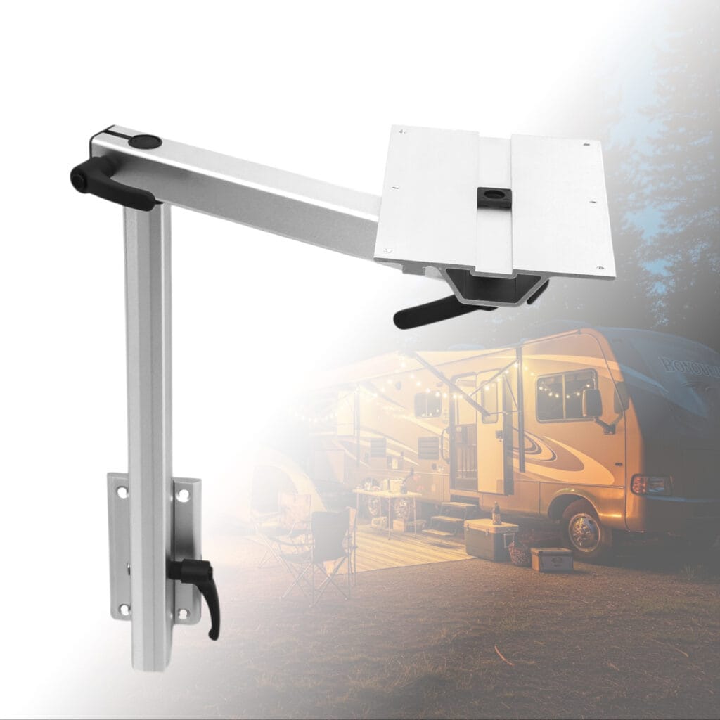 Heavy-Duty Aluminum Adjustable Table Leg with 360° Rotation & Quick ...